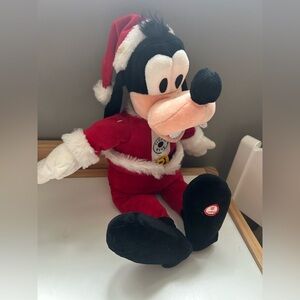 Hallmark Disney Christmas goofy Tickle and sing